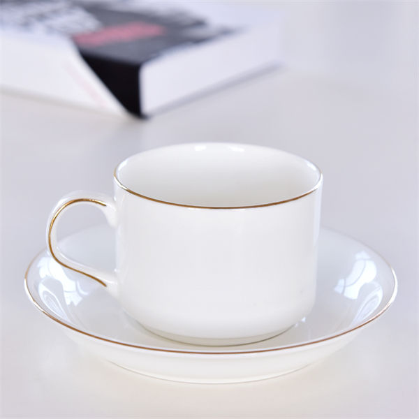Austrian Style Bone China Cup and Saucer