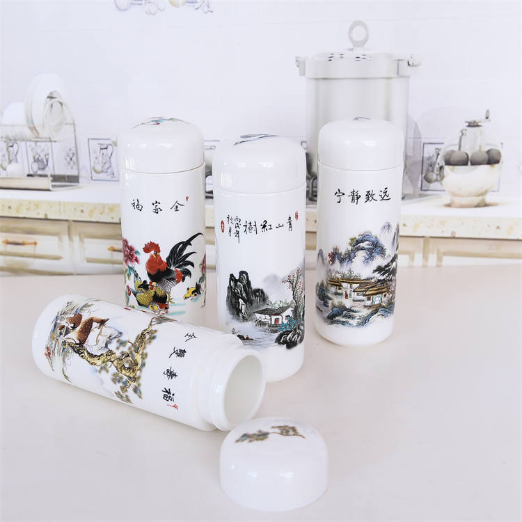 Bone China Thermos Cup