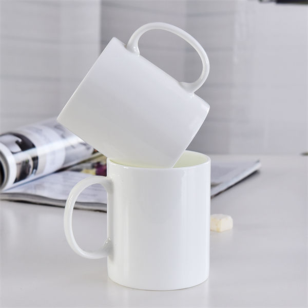 C Handle Bone China Cup
