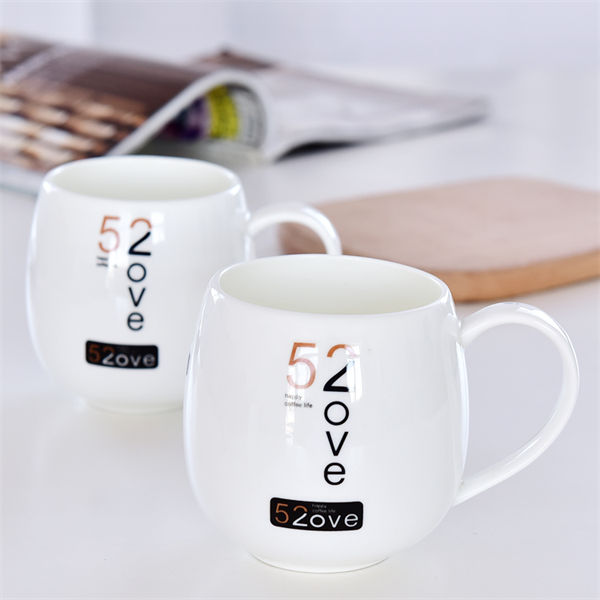 I Love U Bone China Belly Cup