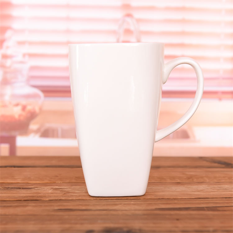 Square Bone China Cup