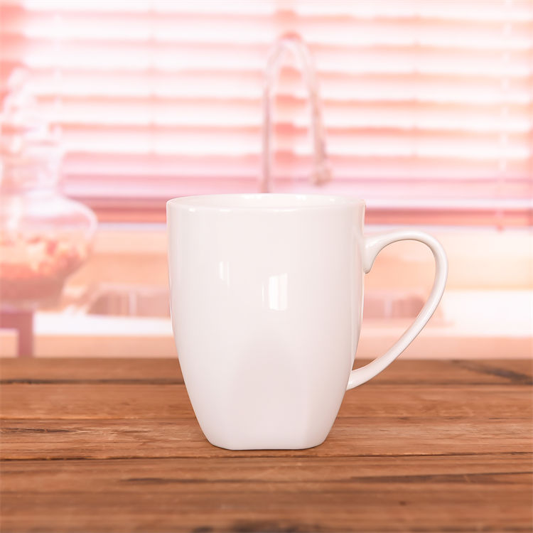 Square Bone China Cup