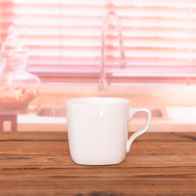 Square Bone China Cup