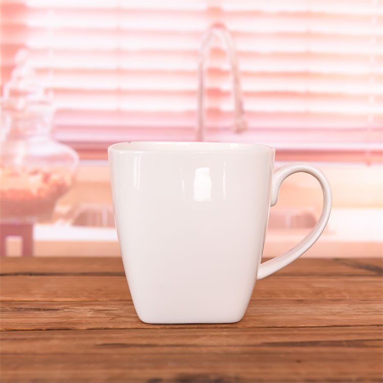 Square Bone China Cup