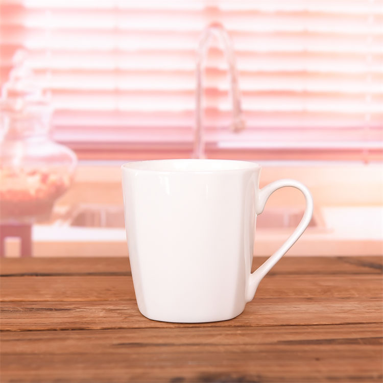 Square Bone China Cup