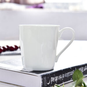Square Bone China Milk Cup