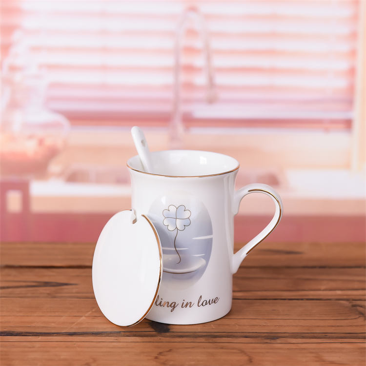 Water Droplet Bone China Cup Set