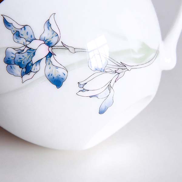 Yulan Magnolia Bone China Cup and Saucer