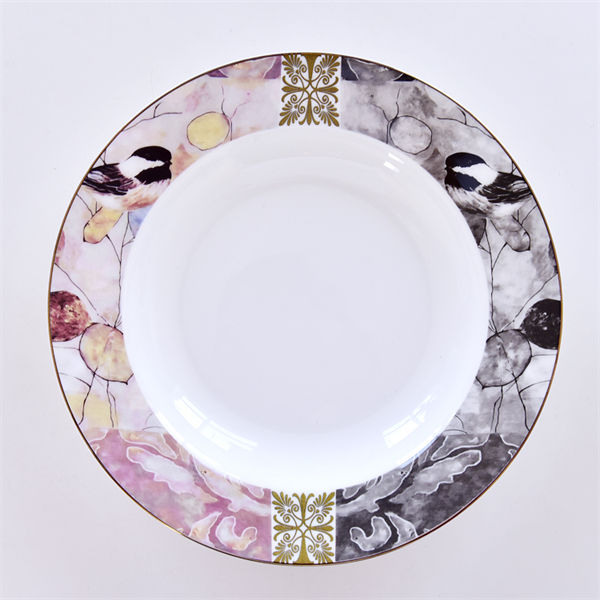 52-piece Pink Beauty Bone China Dinnerware