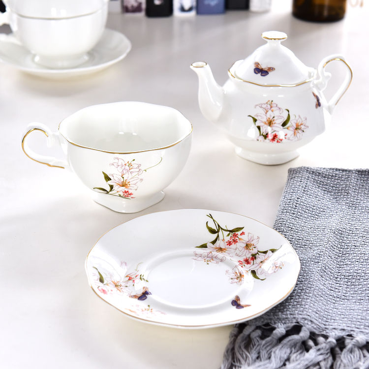 Bone China Nested Teapot