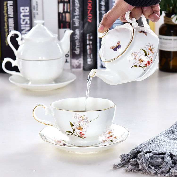 Bone China Nested Teapot