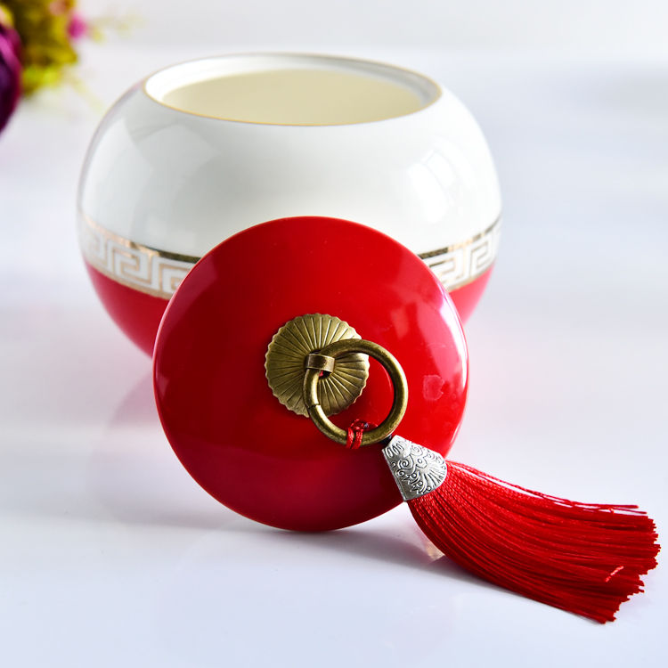 Bone China Tea Caddy