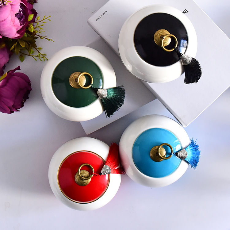Bone China Tea Caddy