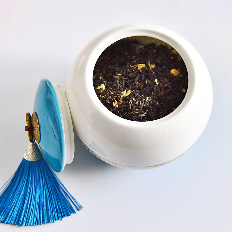 Bone China Tea Caddy