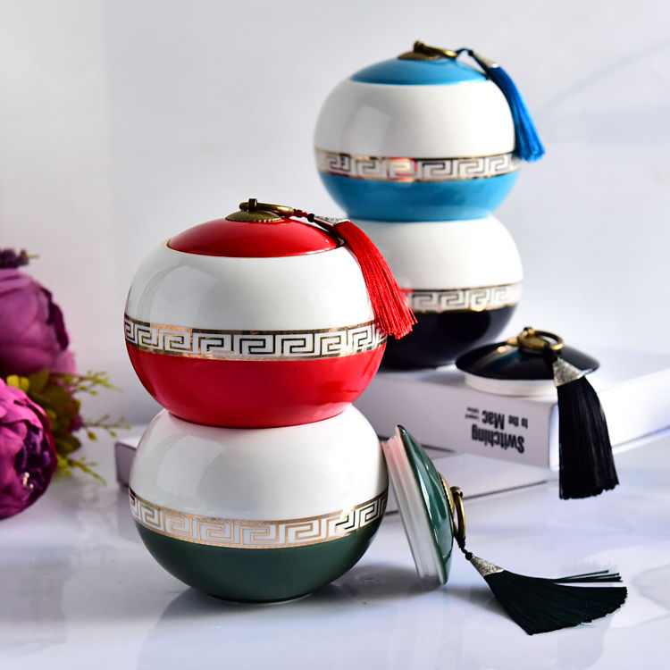 Bone China Tea Caddy