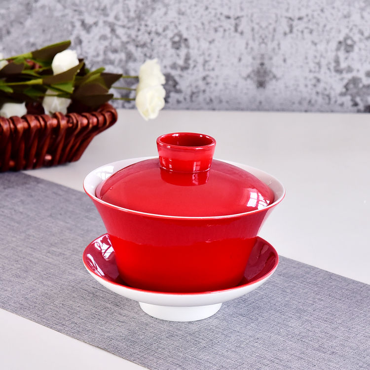 Bone China Tea Covered Bowl