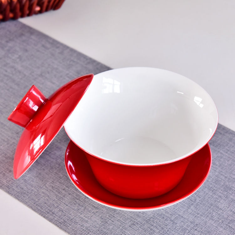 Bone China Tea Covered Bowl