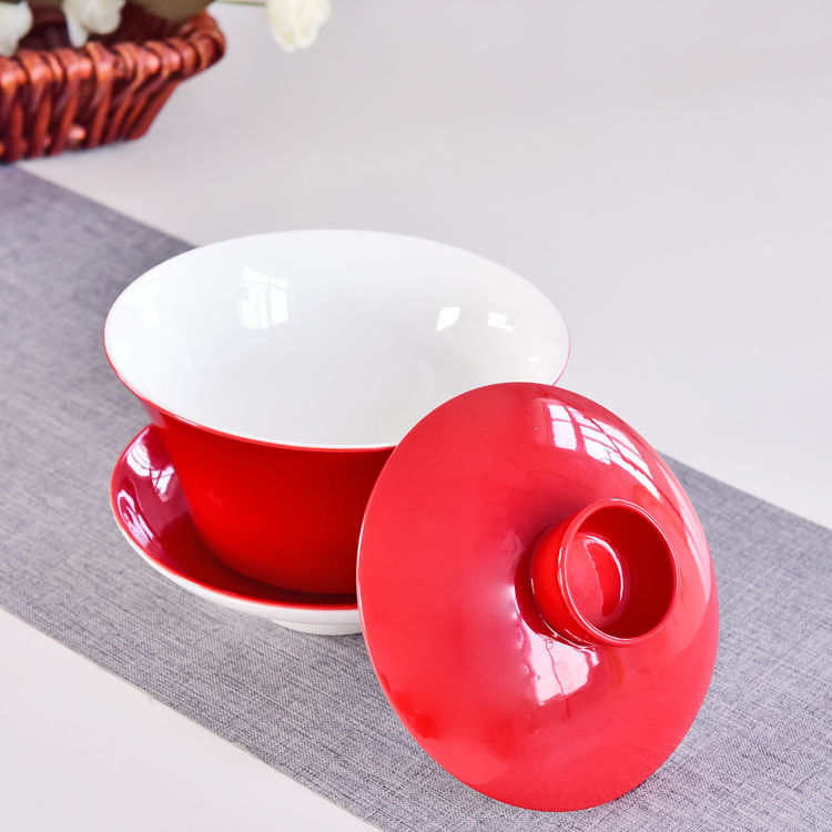 Bone China Tea Covered Bowl