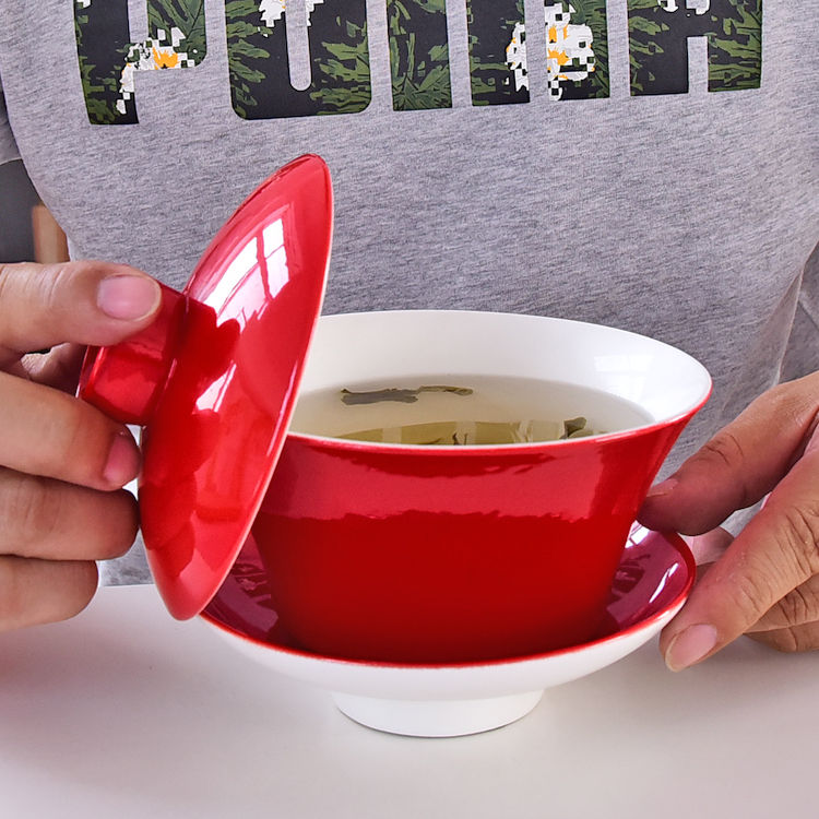 Bone China Tea Covered Bowl