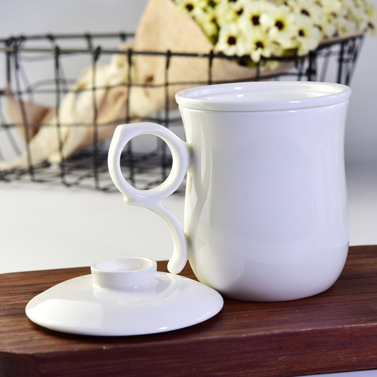 Bone China Tea Cup with Strainer Teaware 3-piece Suit