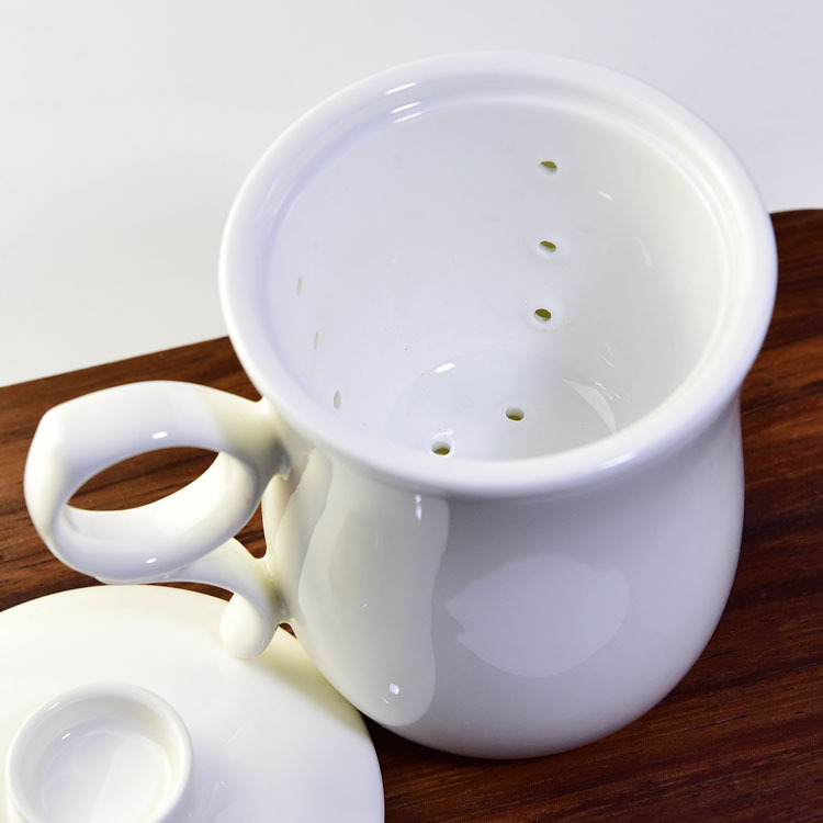 Bone China Tea Cup with Strainer Teaware 3-piece Suit