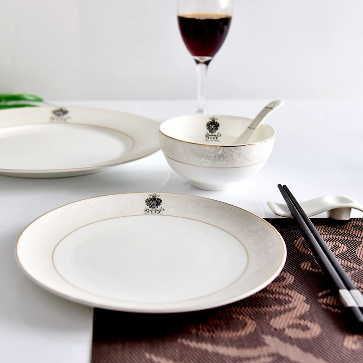 Hotel Bone China Table Setting