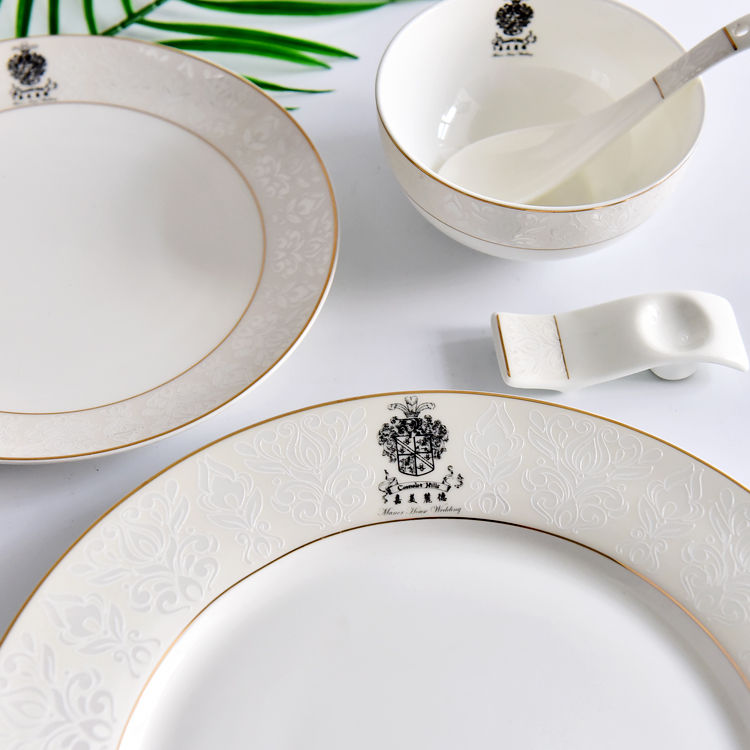 Hotel Bone China Table Setting