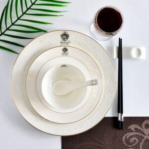 Hotel Bone China Table Setting