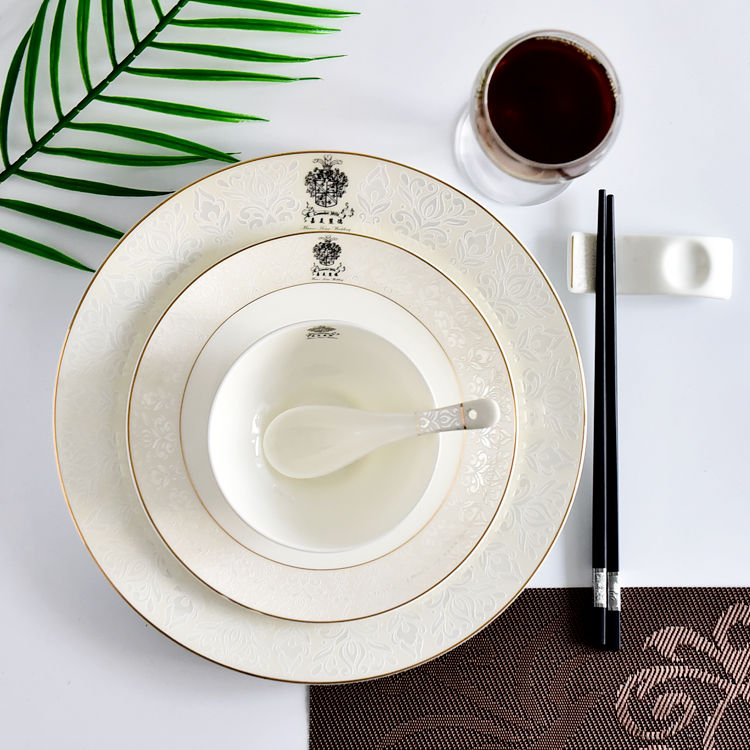 Hotel Bone China Table Setting