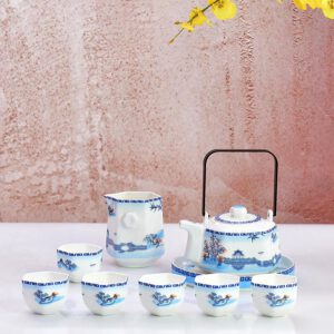 Reflect Moon Bone China Tea Set