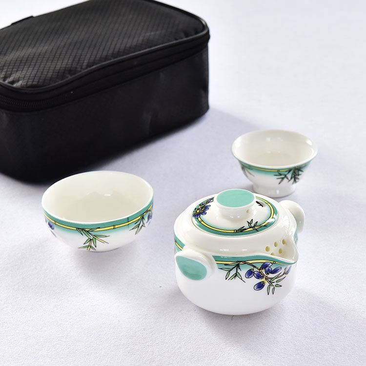Single Traveller’s Bone China Teaware