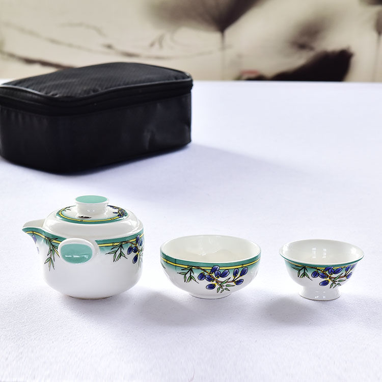 Single Traveller’s Bone China Teaware