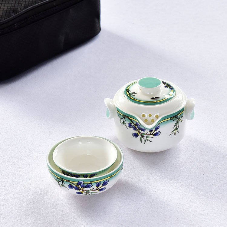 Single Traveller’s Bone China Teaware