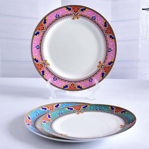 10.5 Inch Bone China Plate
