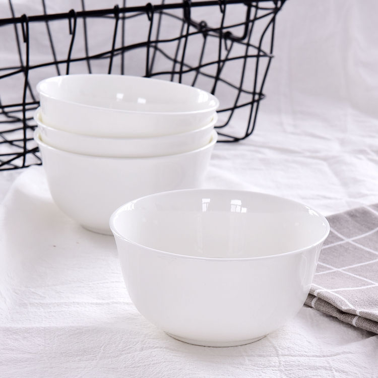 4.5 Inch Bone China Golden Bell-shaped Bowl