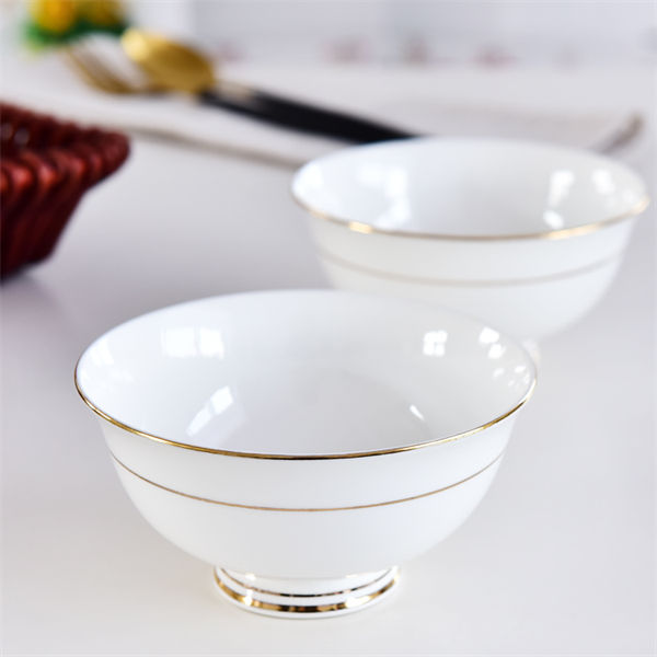 4.5 Inch Bone China Tall Stem Bowl 2