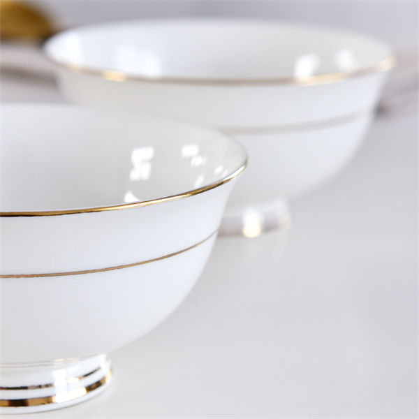 4.5 Inch Bone China Tall Stem Bowl 2