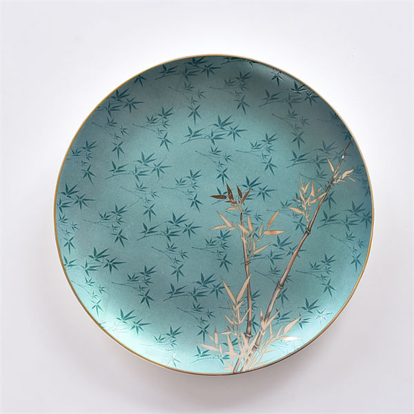52-piece Green Bamboo Porcelain Dinnerware