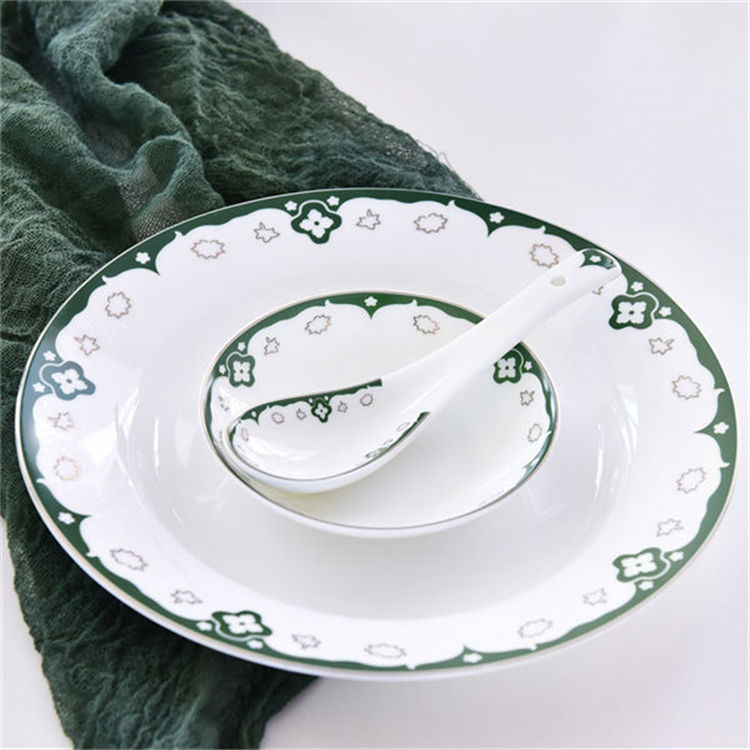52-piece Indie Fresh Porcelain Dinnerware