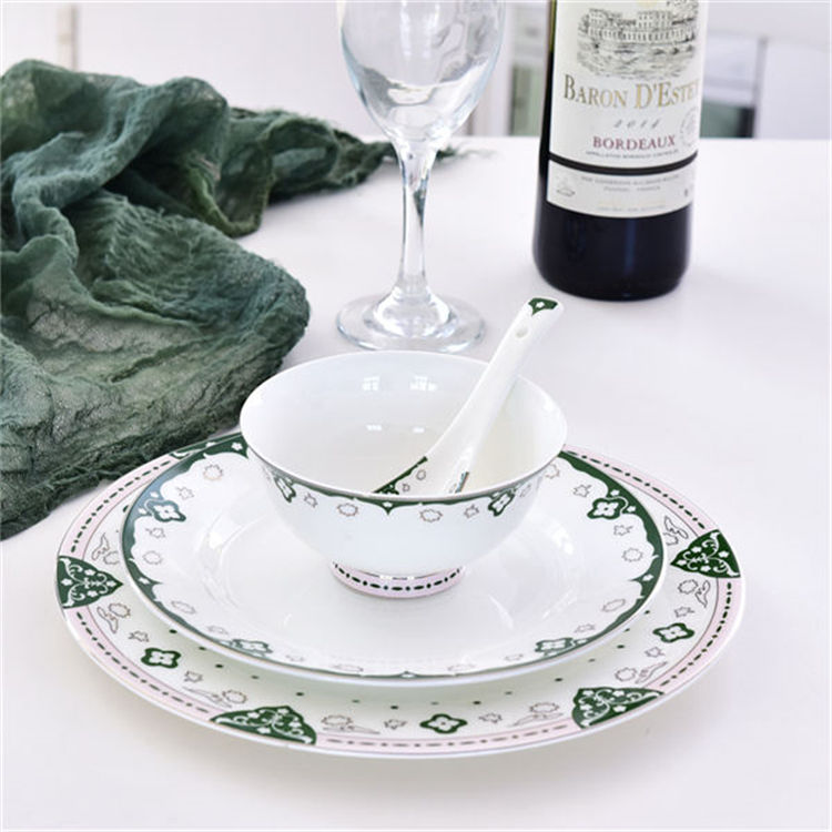 52-piece Indie Fresh Porcelain Dinnerware