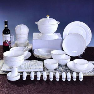 56-piece Porcelain Dinnerware