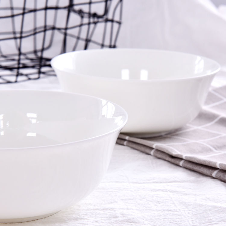 6 Inch Bone China Golden Bell-shaped Bowl