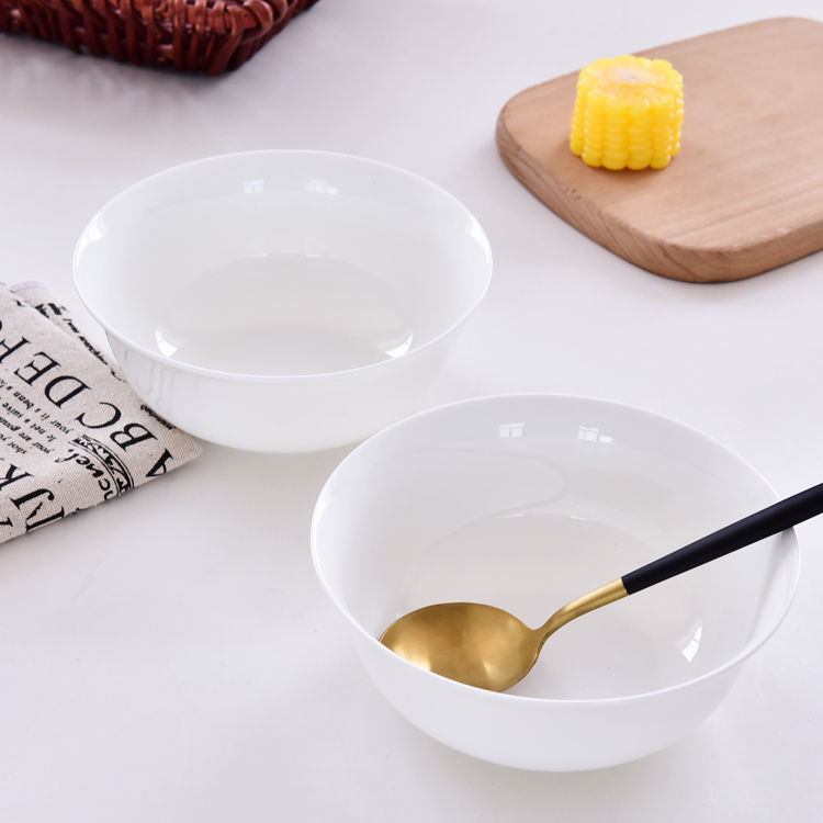 6 Inch Bone China Noodle Bowl 1