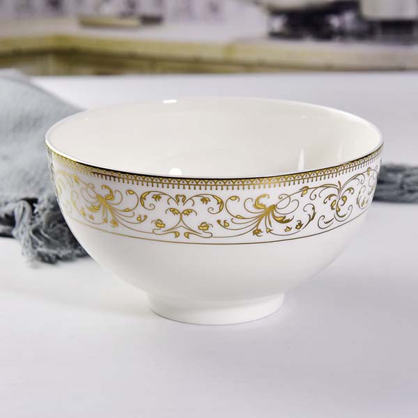 6 Inch Bone China Noodle Bowl 2