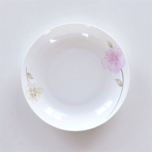 8 Inch Bone China Meal Plate 1