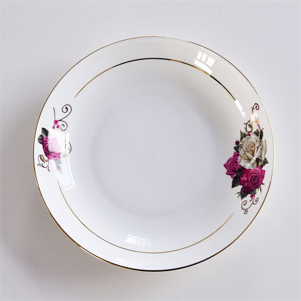 8 Inch Bone China Meal Plate 2