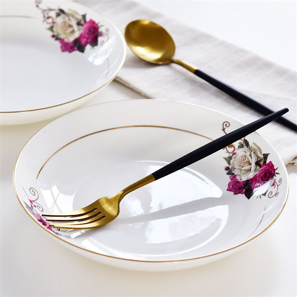 8 Inch Bone China Meal Plate 2