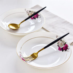 8 Inch Bone China Meal Plate 2