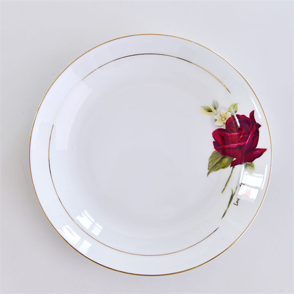 8 Inch Bone China Plate 1