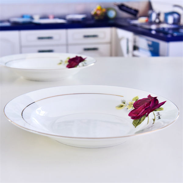 8 Inch Bone China Plate 1